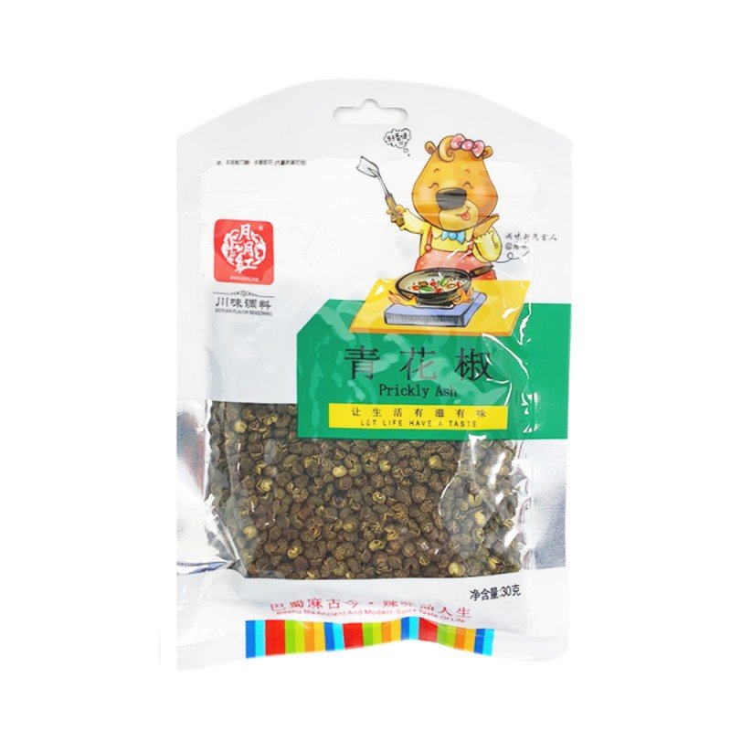 月月红青花椒30g Chikduck 切柯鸭零食库